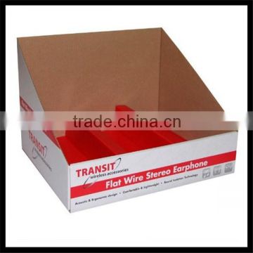 easy packing customized competitive cardboard counter display