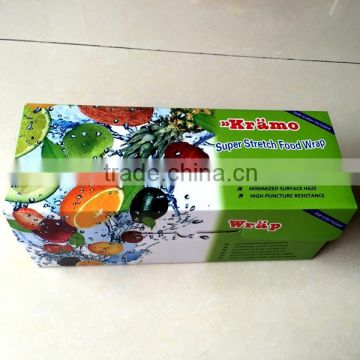 manufacturer sell: packaging pvc cling film for food wrap