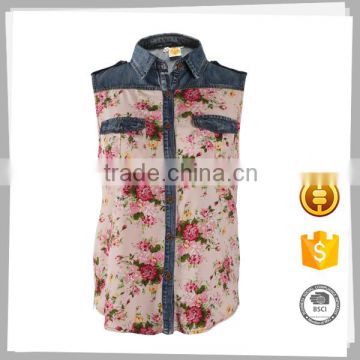 Clothing supplier Latest design Soft Casual latest fashion ladies blouse