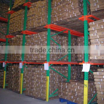 High Efficency warehouse Pallet Racking for forklift drive in