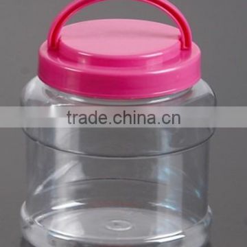 new design high quality clear storage jar seals