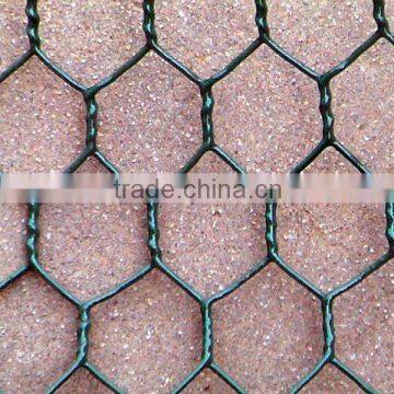 pvc coated galvanized hexagonal wire mesh