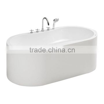 1700mm Quality Modern Free standing Bathtub/ modern Acrylic soaking Bathtub