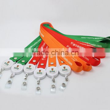 High quality customized lanyards with badge reel, Customized lanyards