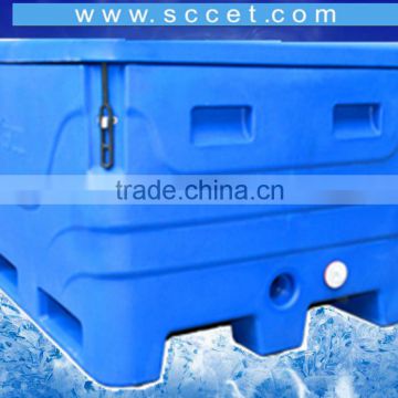 SCC High quality 600L cooler bins for storing fish on fishing boat