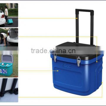 24L plastic transport cooler box