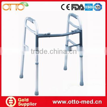 Folding aluminum adult walker