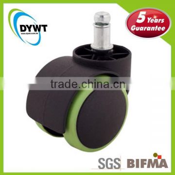 new arrival metal conductive twin wheel caster