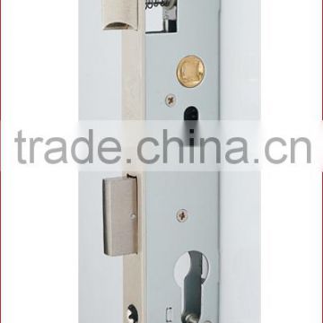 Round or square forend striker narrow door lock body european key door lock