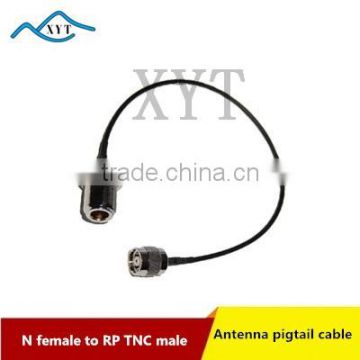 Factory Price N female to RP TNC male rg174/rg58 low loss rf jumper cable