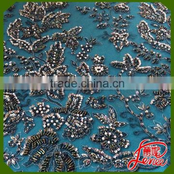 CLASSICAL WOMAN DRESS EMBROIDERY FABRIC FROM CHINA