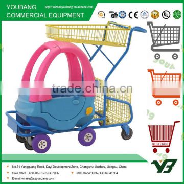 Best-selling Powder Coated Children Toy Trolley