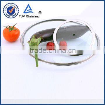 iSeamless laser welding rim glass lid knob and handles color sleeve