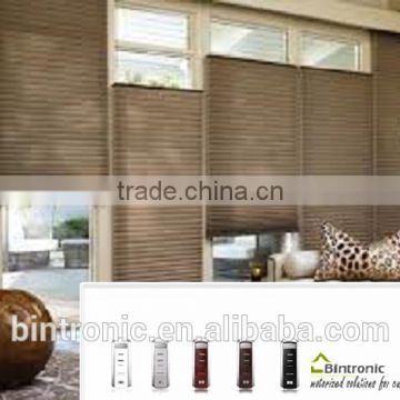 Bintronic Wireless Remote Control Top Down Bottom Up Honeycomb Blind Electric Track With Blinds Components Motor