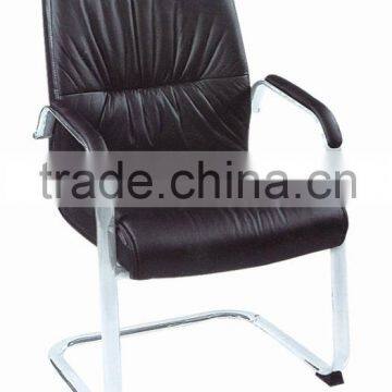 High back soft pad leather office chair, high back soft pad manager chair,Ribbed leather senior chair