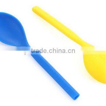 Top grade unique hot-sale plastic straw spoon