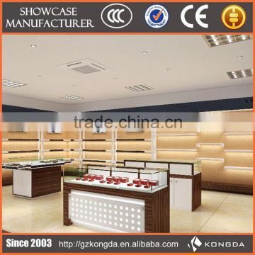 Modern Jewelry Store Furniture with LED lights