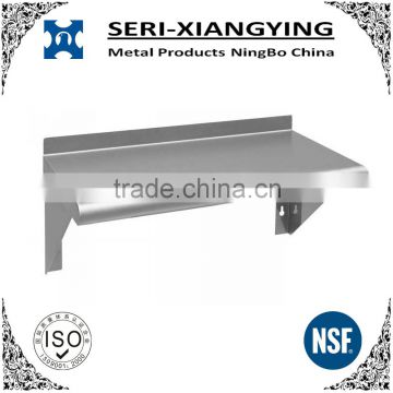 NSF Approval Stainless Steel Wall Shelf
