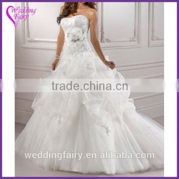 Factory supply top quality beautiful bridal dress wholesale