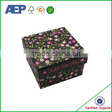 costom paper small jewelry gift boxes