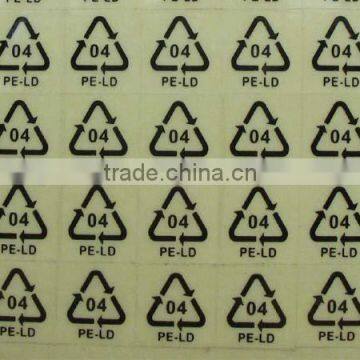 Factory price paper tag printing self-adhesive label stickers