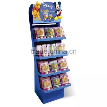 POP floor snack stand display rack for Disney