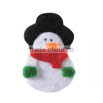 Best selling snowman with hat clip for chrsitmas decoration(IJX-101)