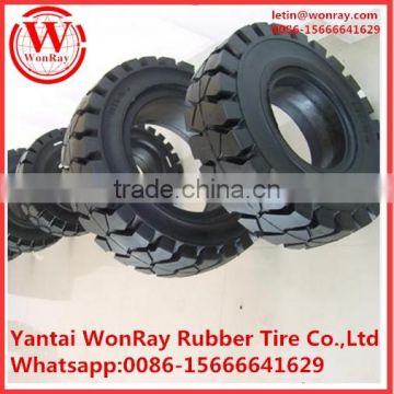 solid tire for forklift, solid tire for loader truck 28x9-15 8.25-15 manufacturer