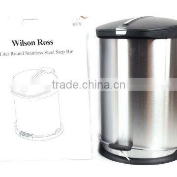 stainless step dustbin