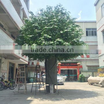SJ2001007 Factory make huge giant large decorative fake outdoor artificial banyan ficus tree for decoration