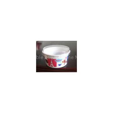 Yogurt Disposable Dessert Cups , Round Bowl With Flat Lid 130ml 4oz