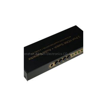 HDMI Switch 3X1 Support 4kx2k 3D IR