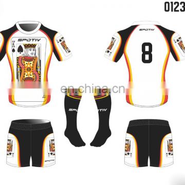 2016 specialized 100% polyester made custom rugby jersey with sublimation