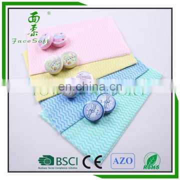 wholesale alibaba Non-woven custom shaped compressed tissue Cleaning wipes nonwoven fabric biodegradable nonwoven wipes