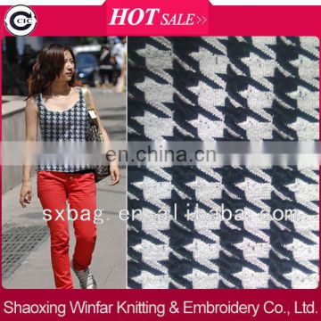 plover jacquard fabric price per meter for lady dress garment