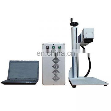 20W Mini raycus Metal Desktop Fiber Laser Marking Machines For Metal/ Plastic/ ABS/ PVC/ Steel