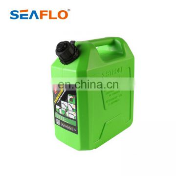 SEAFLO Automatic Shut Off Small 10L Plastic Fuel Can Color Green