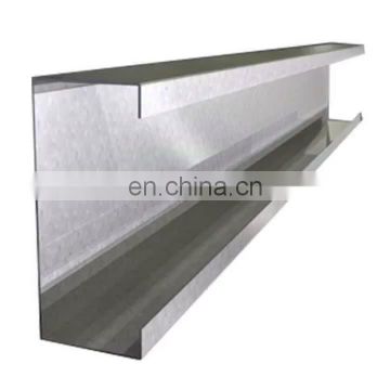 4 inch metal building steel strut channel c channel steel price per pcs