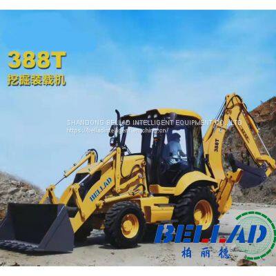 2022 NEW Hot selling  chinese backhoe loader with price for sale  engine mini tractor backhoe loader mini backhoe loader