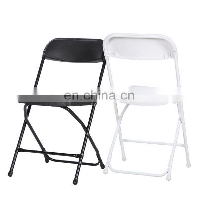 wholesale cheap modern household backrest portable office chair outdoor dining chair foldable plastic chair