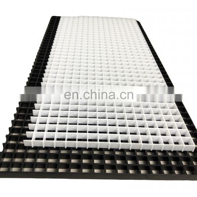 Air conditioner egg crate core ,egg crate plastic mesh ,ceiling grille mesh type