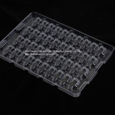 thermoformed customized plastic blister packaging trays blister transit packs