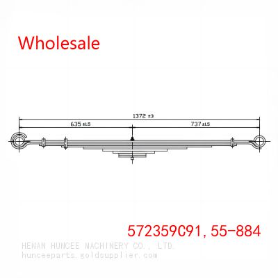 572359C91, 55-884 Navistar Front Leaf Spring Wholesale