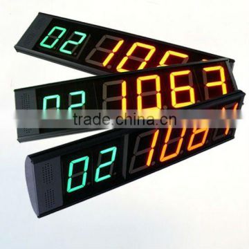 Wireless 3"/4" 2 Color 7 Segment High Bright Tuber LED Digital Counter Display