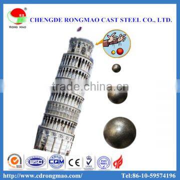 High chrome grinding steel ball for hot sale