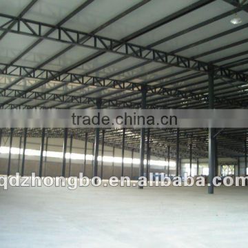 large span steel structure frame workshop / warehouse building