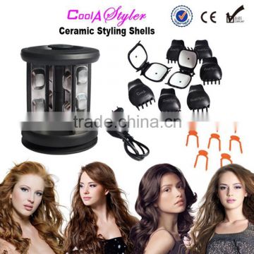 Hair salon equipment Ceramic Styling Shells hair curler as seen tv