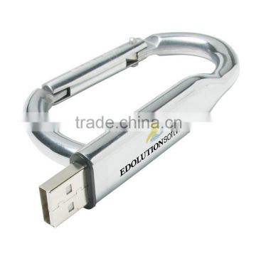 Metal case key chain U Flash Disk