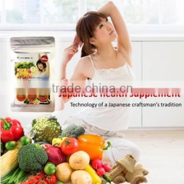 Natural vegetable extract supplement as Japan health products