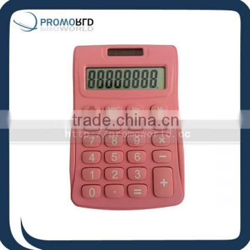 big pink desktop calculator.pink solar calculator